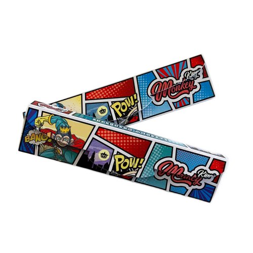 Papírky Monkey Superhero Edition KS Slim s filtry