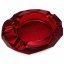 Skleněný popelník RAW Ruby