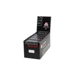Rolovací papírky Gizeh Black Rolls Slim 5m