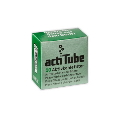 Uhlíkové filtry actiTube Konik Extra Slim 10ks