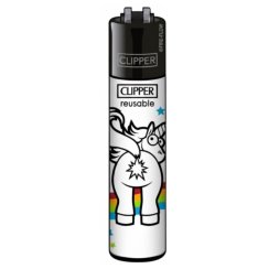 Clipper Plynový Zapalovač Einhorn Best Of