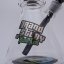 BL Percolator Bong GRAND STORY OF BLACK LEAF