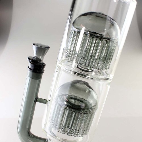BLAZE GLASS Percolator Bong 2x20-Arm