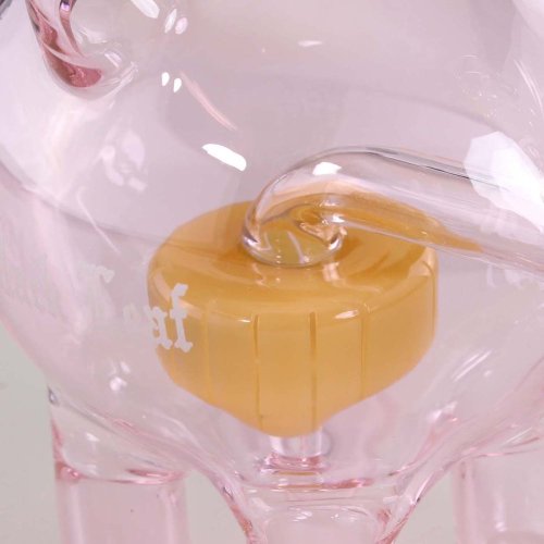 Black Leaf Glass Bong PIGGY BANK