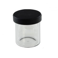 Skleněná dóza se silikonovým víčkem 20ml