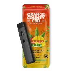 Orange County CBD Vape Pen Mango Haze, 600mg CBD, 1ml