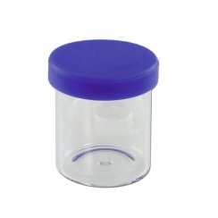 Skleněná dóza se silikonovým víčkem 20ml