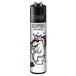 Clipper Plynový Zapalovač Einhorn Best Of