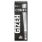 Dutinky GIZEH BLACK KS Conical Tubes 3ks