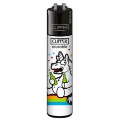 Clipper Plynový Zapalovač Einhorn Best Of