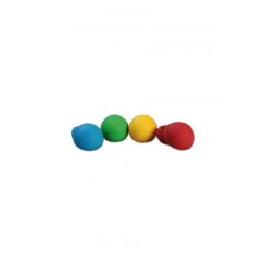 Oil Black Leaf 'Silly' Silicone Balls 4x