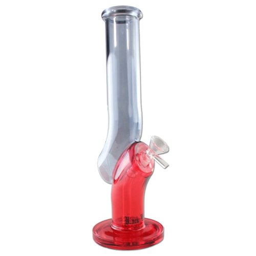 Skleněný Bong Black Leaf JL