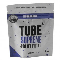 Filtry TUBE Supreme s aroma borůvek 50ks