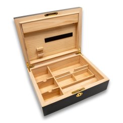 Weedor dřevěná skříňka na byliny s osvětlením