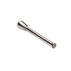 Sniffer tube with knob