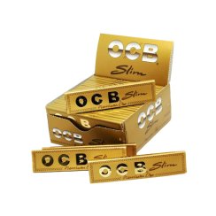 Papírky OCB Gold Slim Premium Oro