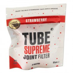 Filtry TUBE Supreme s aroma jahod 50ks